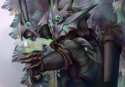 It goes without saying I had to paint my redesigned OC stat