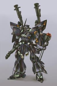 Redraw of Kämpfer Schwer because I have a primal need to draw mechs