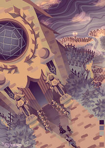 One Awesome Instance of me actually drawing some worldbuilding